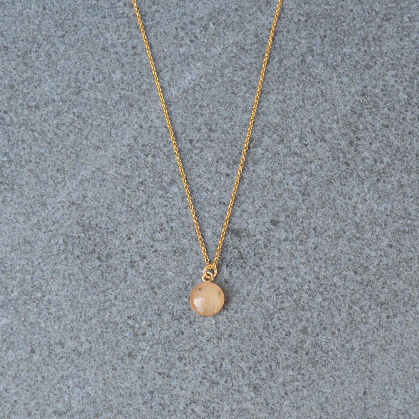 Small Moondust Necklace Gold