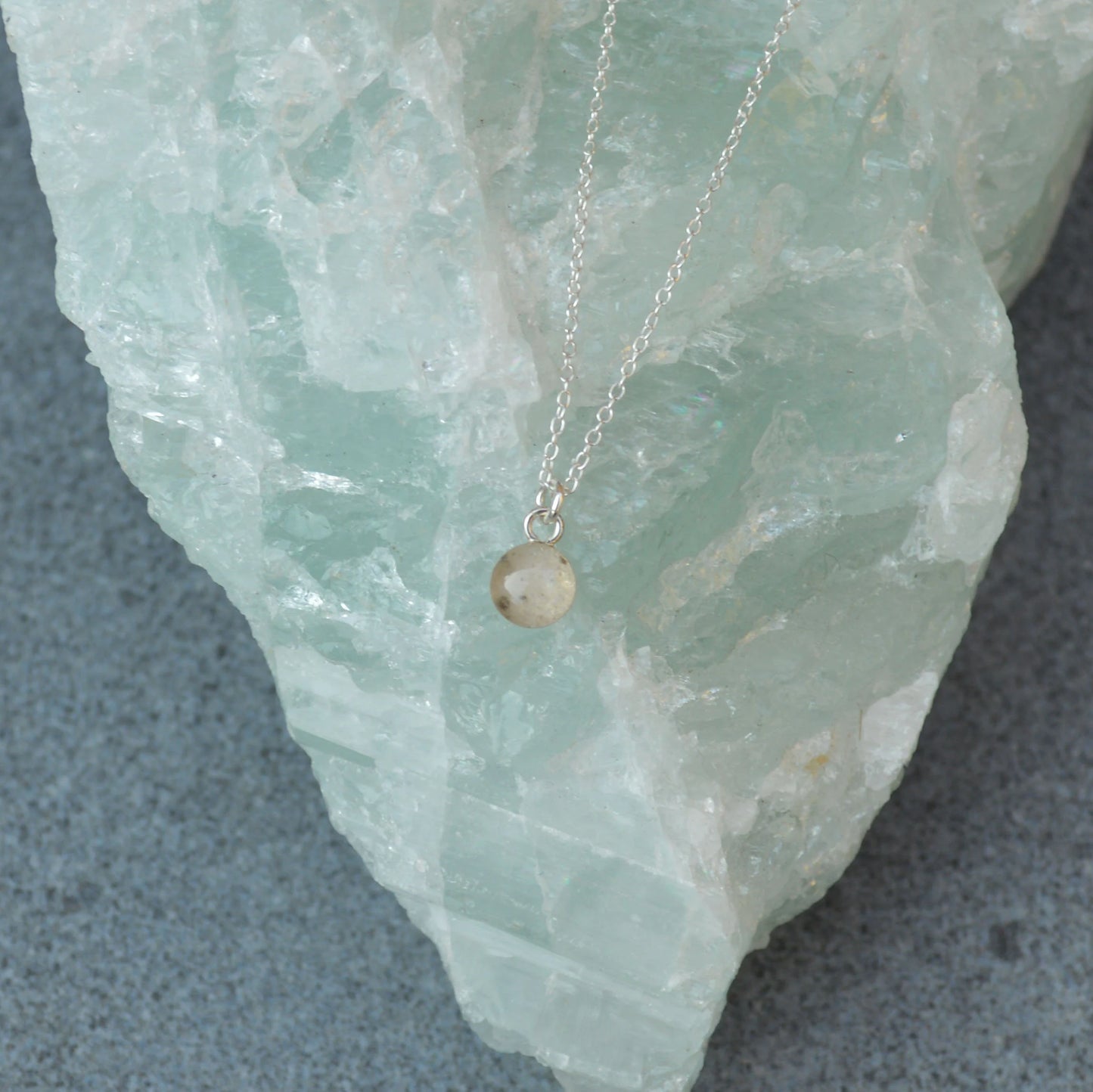 Teeny Moondust Necklace 925. Sterling Silver