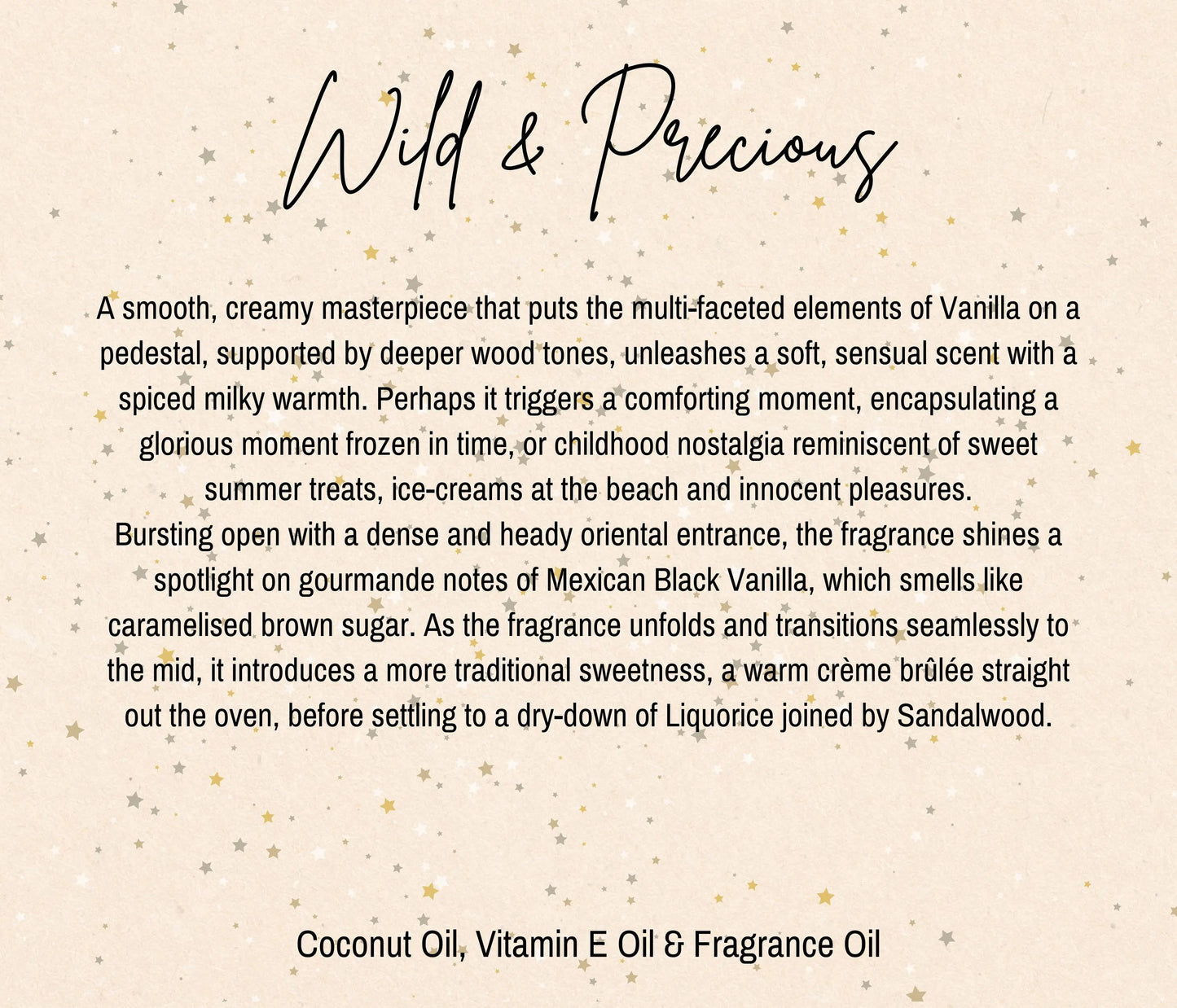 Wild & Precious Fragrance Oil