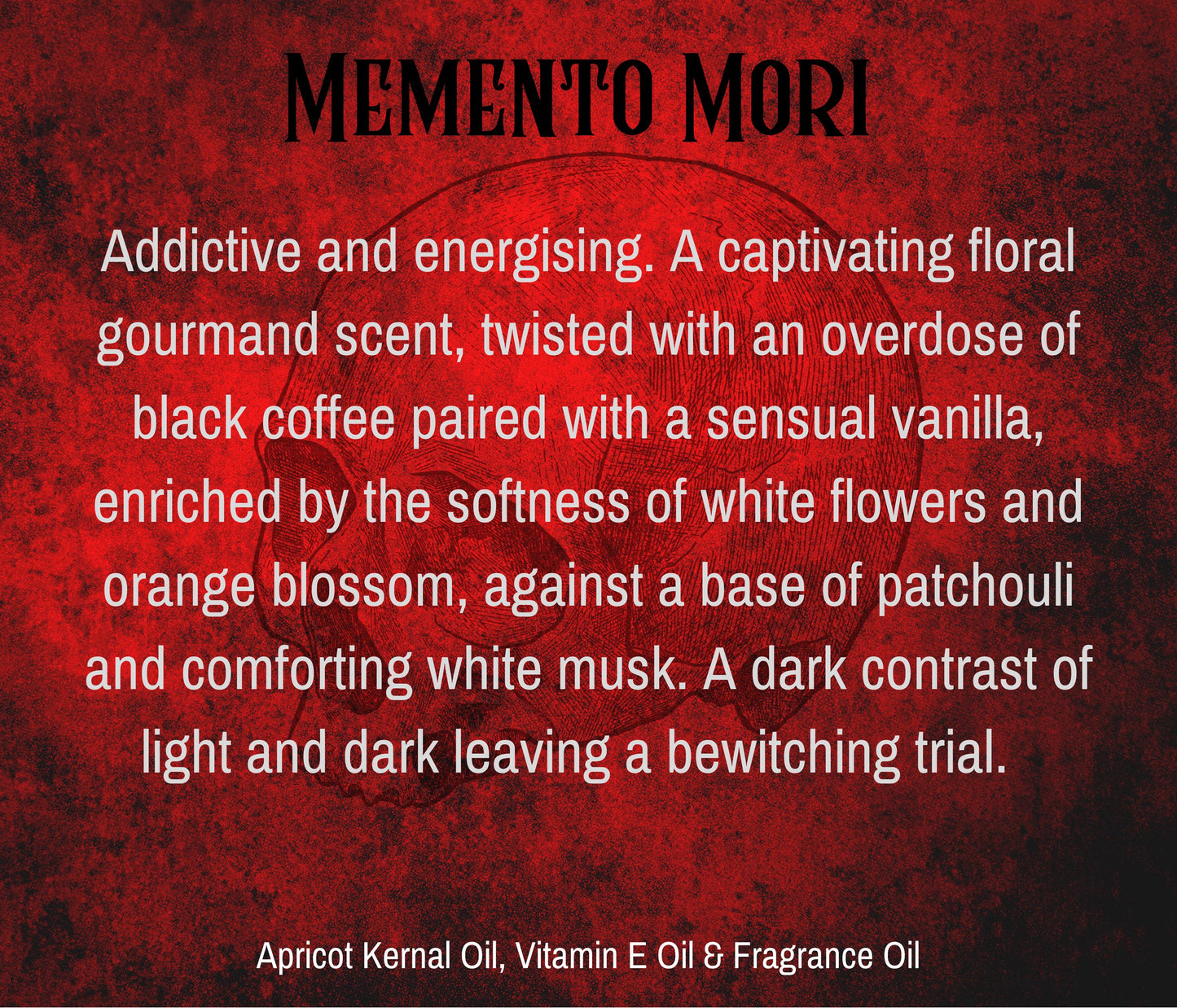 Memento Mori Fragrance Oil