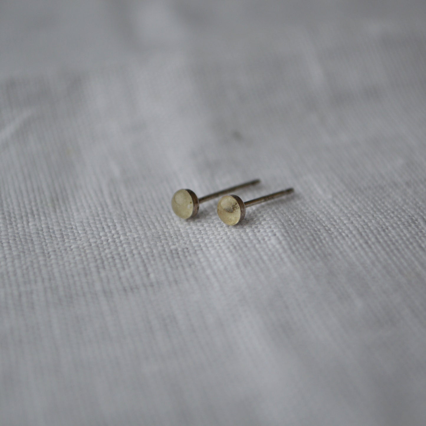 Tiny Sterling Silver Stud Earrings