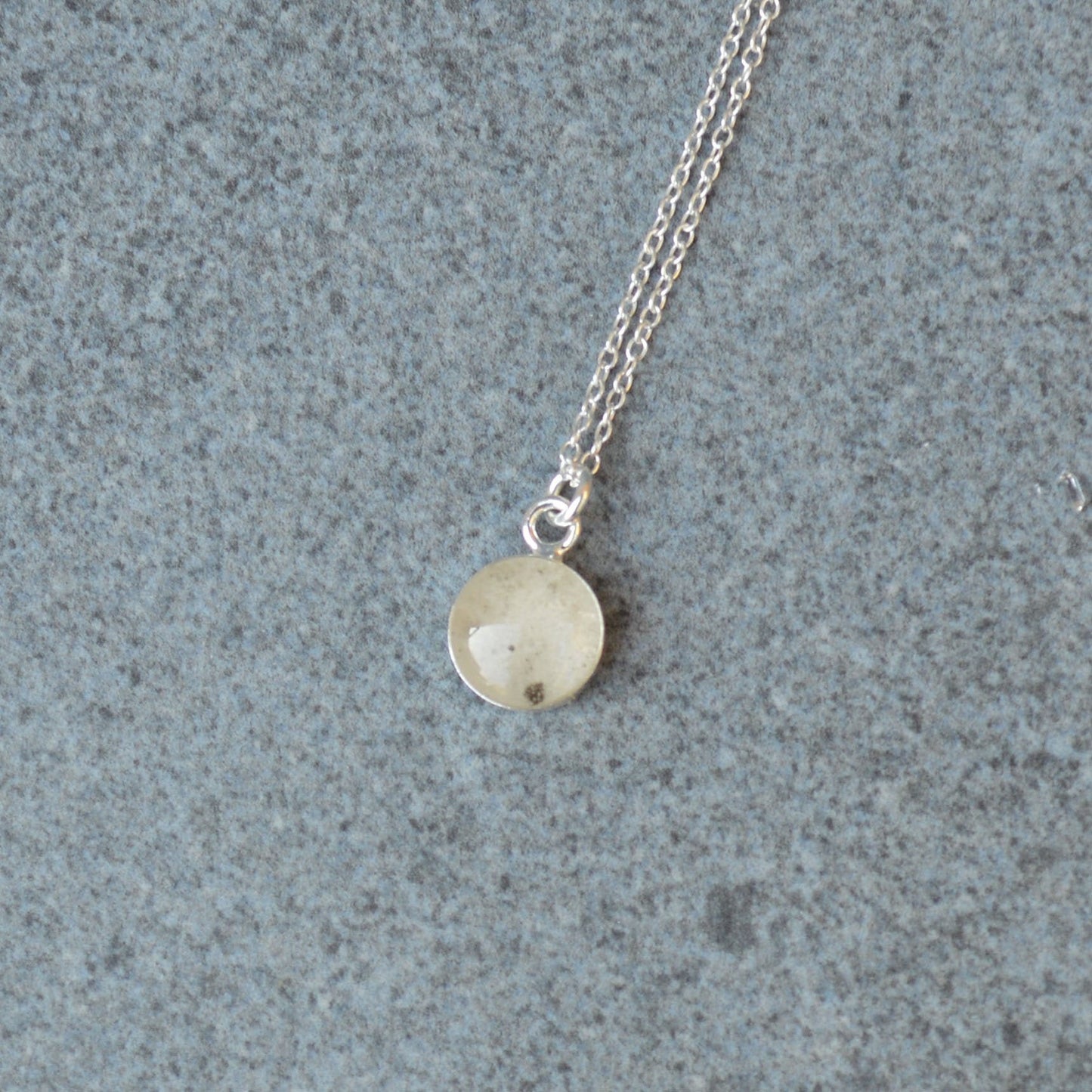 Small Moondust Necklace 925. Sterling Silver