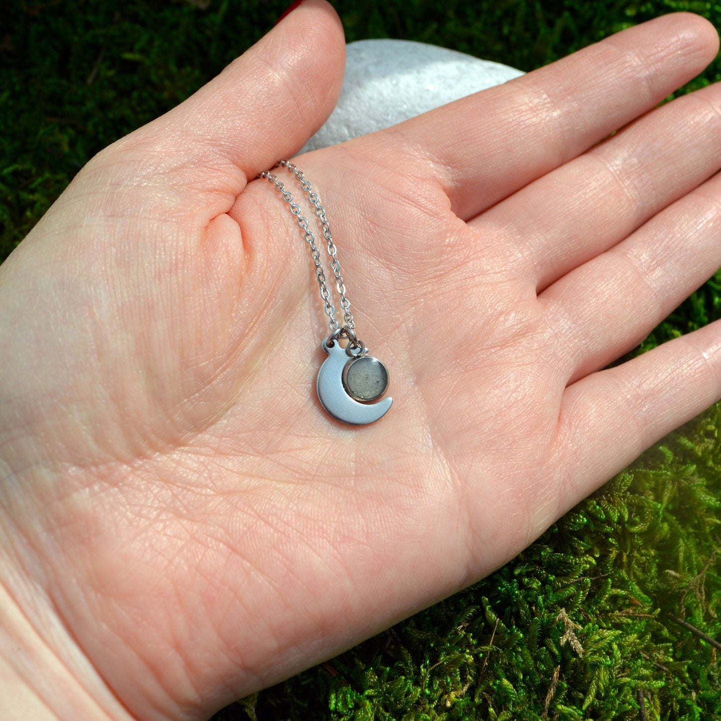 Teeny Moondust Necklace Hypoallergenic