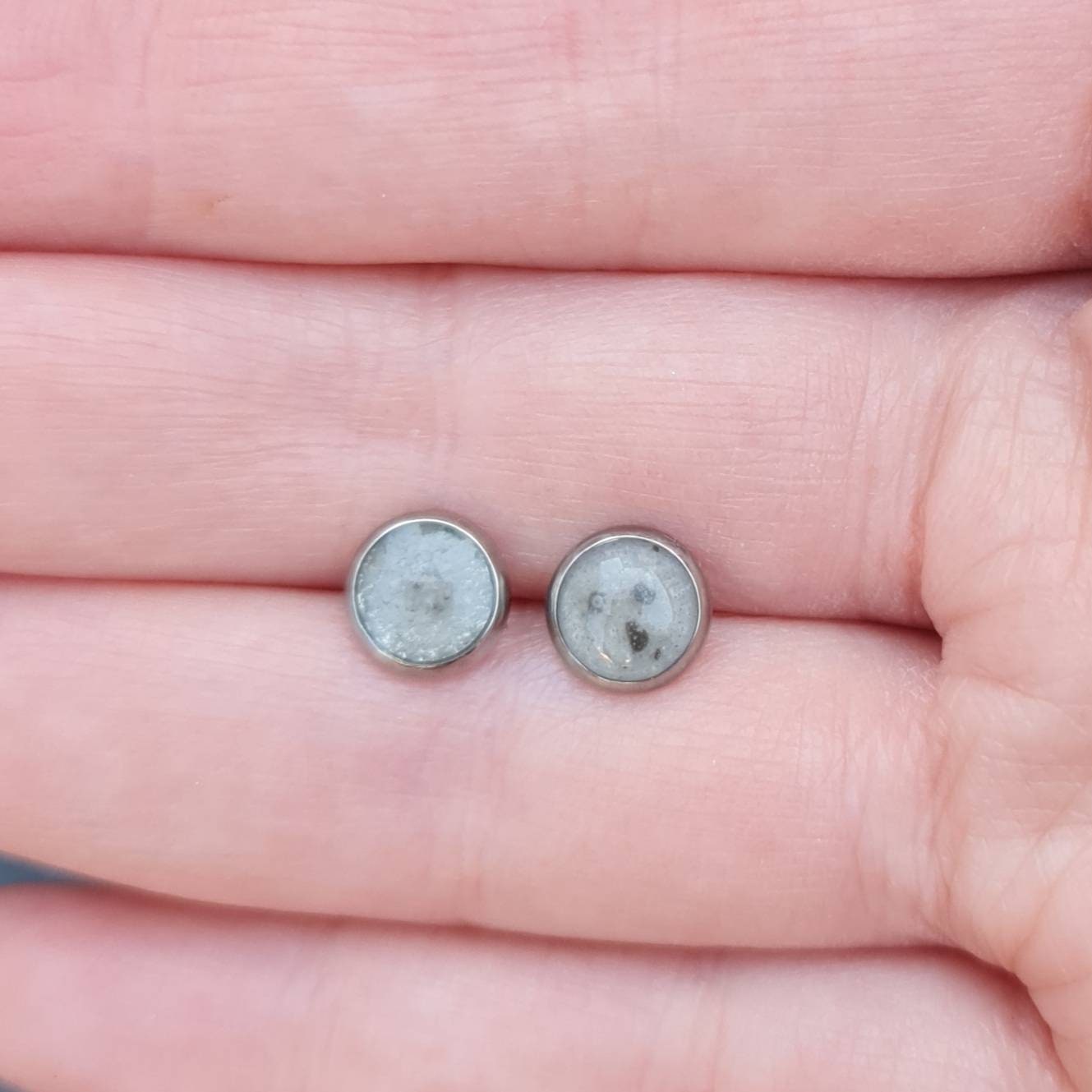 Teeny Moondust Hypoallergenic Stainless Earrings