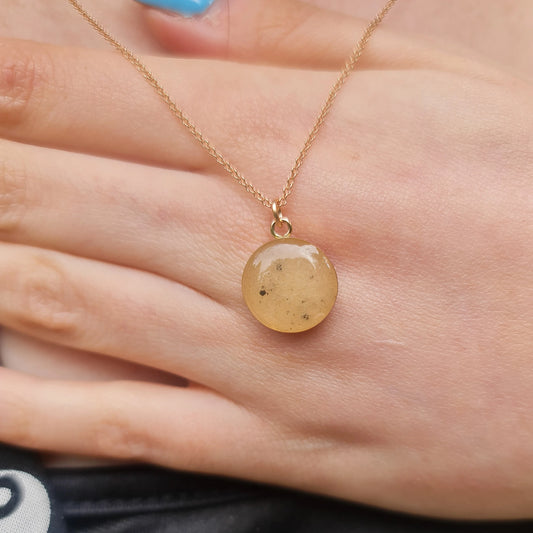 Large Moondust Necklace Gold