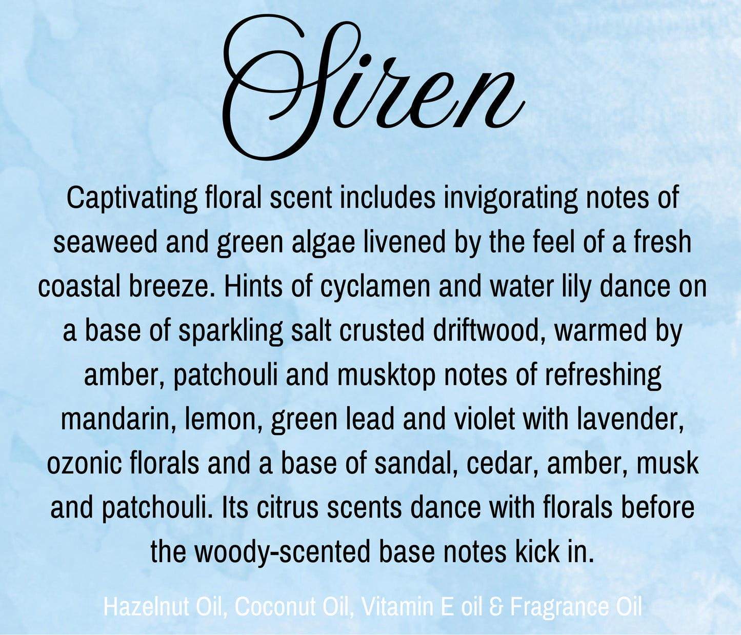 Siren Fragrance Oil