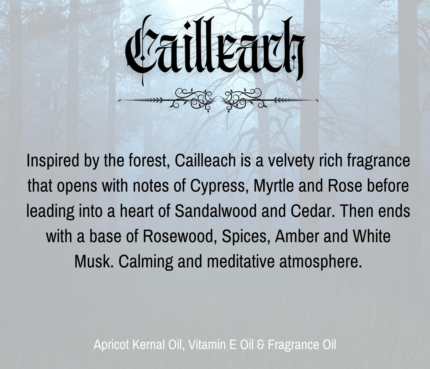 Cailleach Fragrance Oil