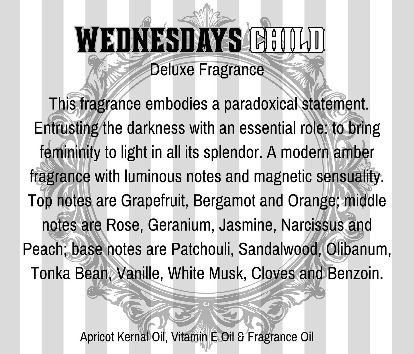 Wednesdays Child Fragrance Oil