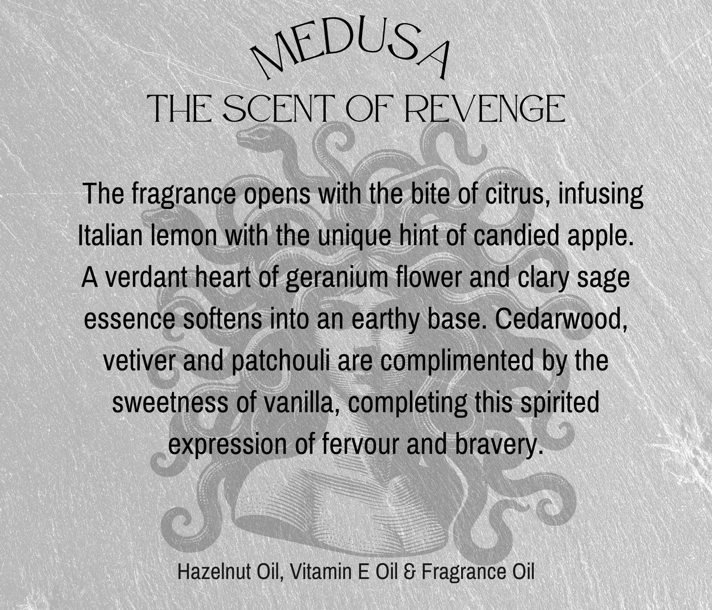 Medusa The Scent of Revenge Fragrance Oil