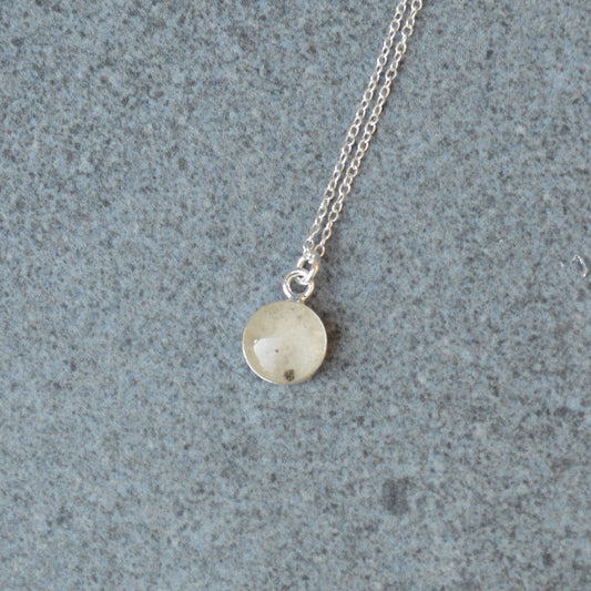 Small Moondust Necklace 925. Sterling Silver