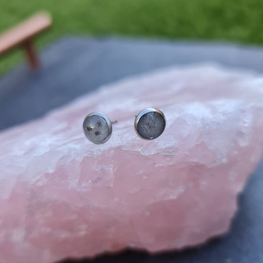 Teeny Moondust Hypoallergenic Stainless Earrings